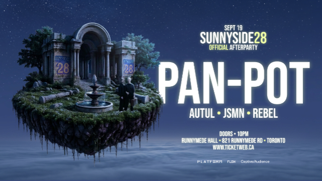 Pan-Pot — 19 Sep at Runnymede Hall
