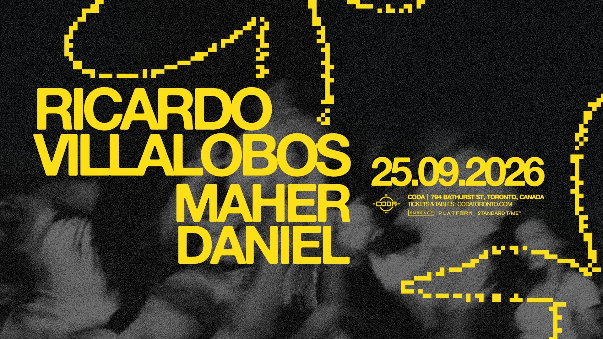 Ricardo Villalobos — 25 Sep at CODA